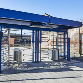 Fietstourniquet NMBS Mechelen binnenaanzicht