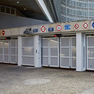 Speedgate bovengeleiding geperforeerde plaat